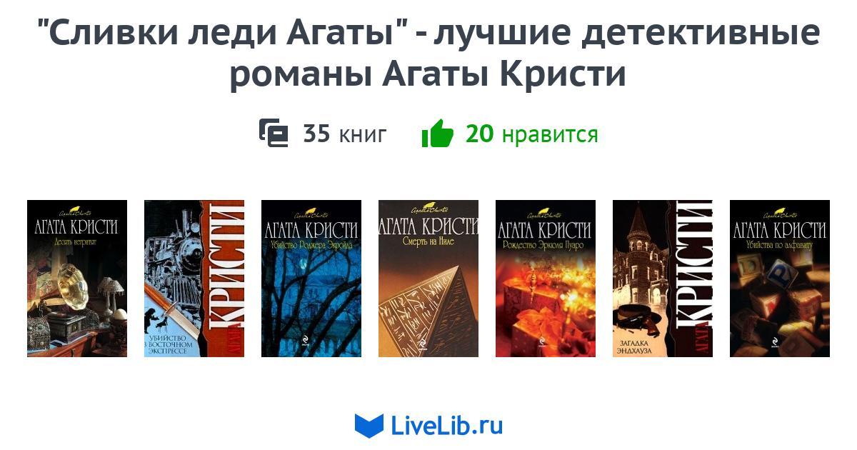 Рейтинг детективов книги